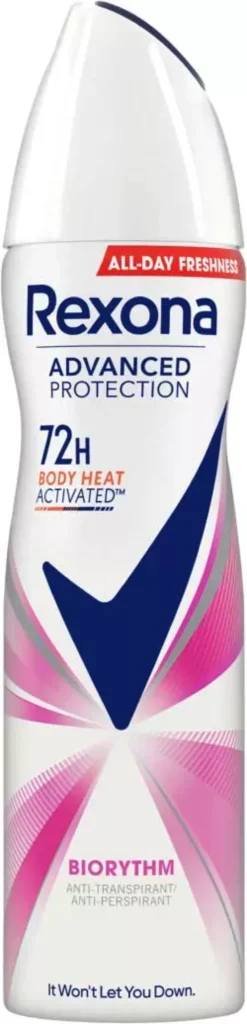 Rexona 72h Advanced Protection Biorythm spray 150 st
