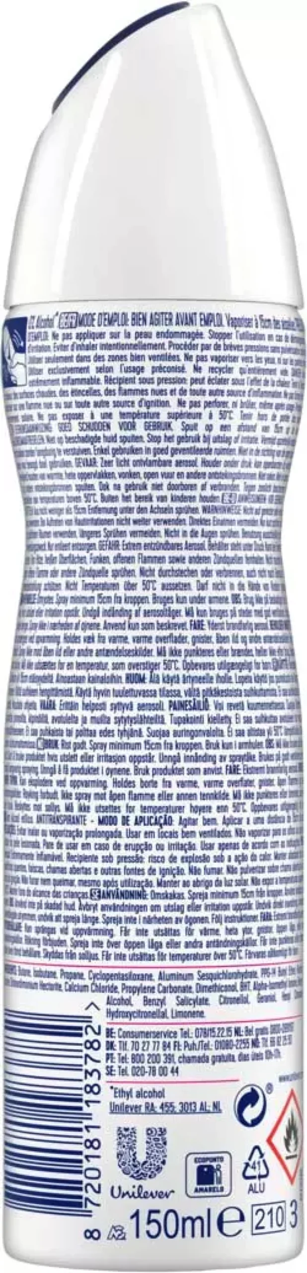 Rexona 72h Advanced Protection Biorythm spray 150 st