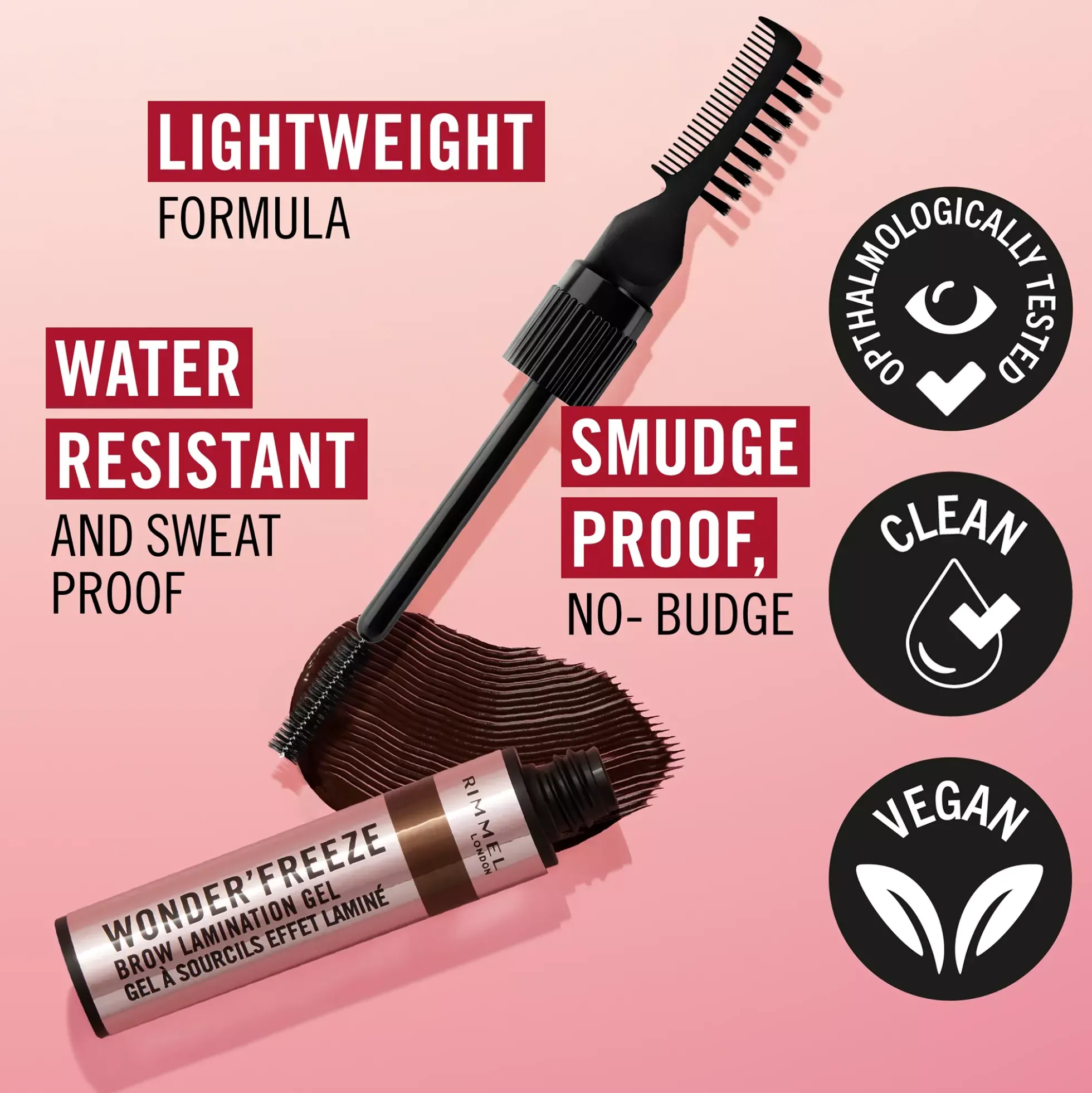 Rimmel Brow Lamination Gel 001 Clear