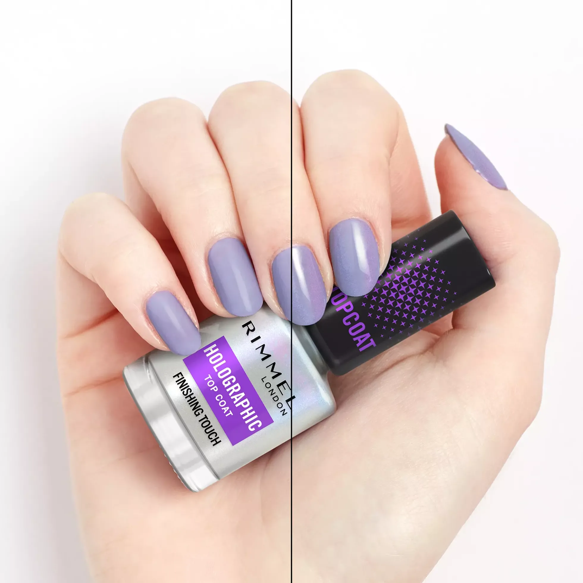 Rimmel Holographic Nail Polish Top Coat 12 ml