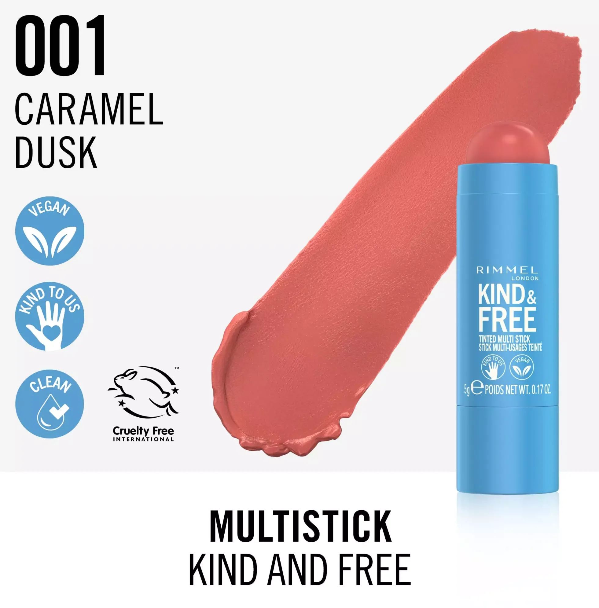 RimmelKind & Free Multi Stick 005 Berry Sweet