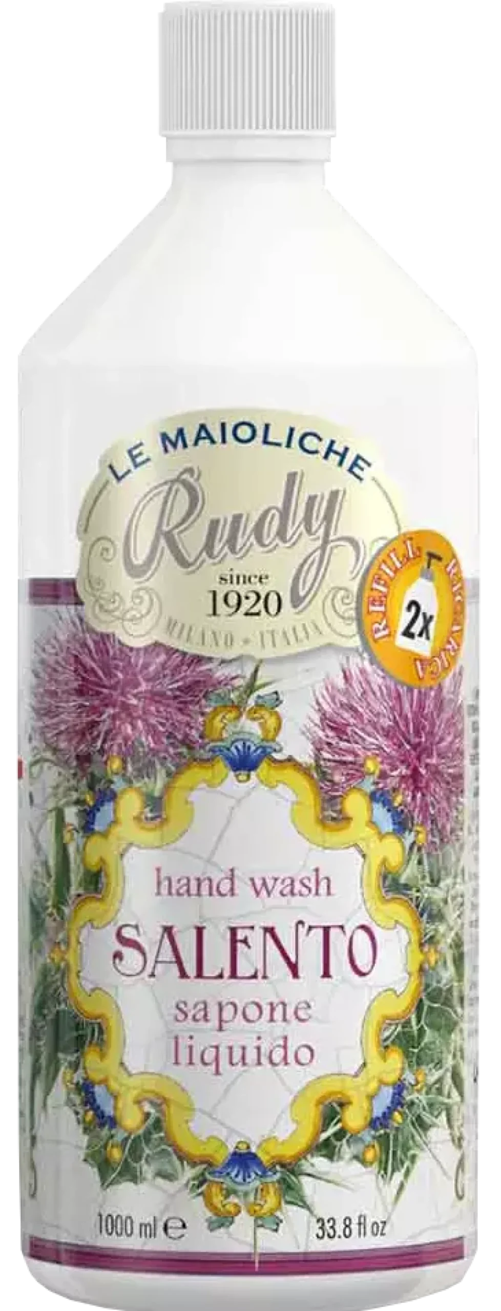 RudySalento Le Maioliche Hand Wash Refill 1000 ml