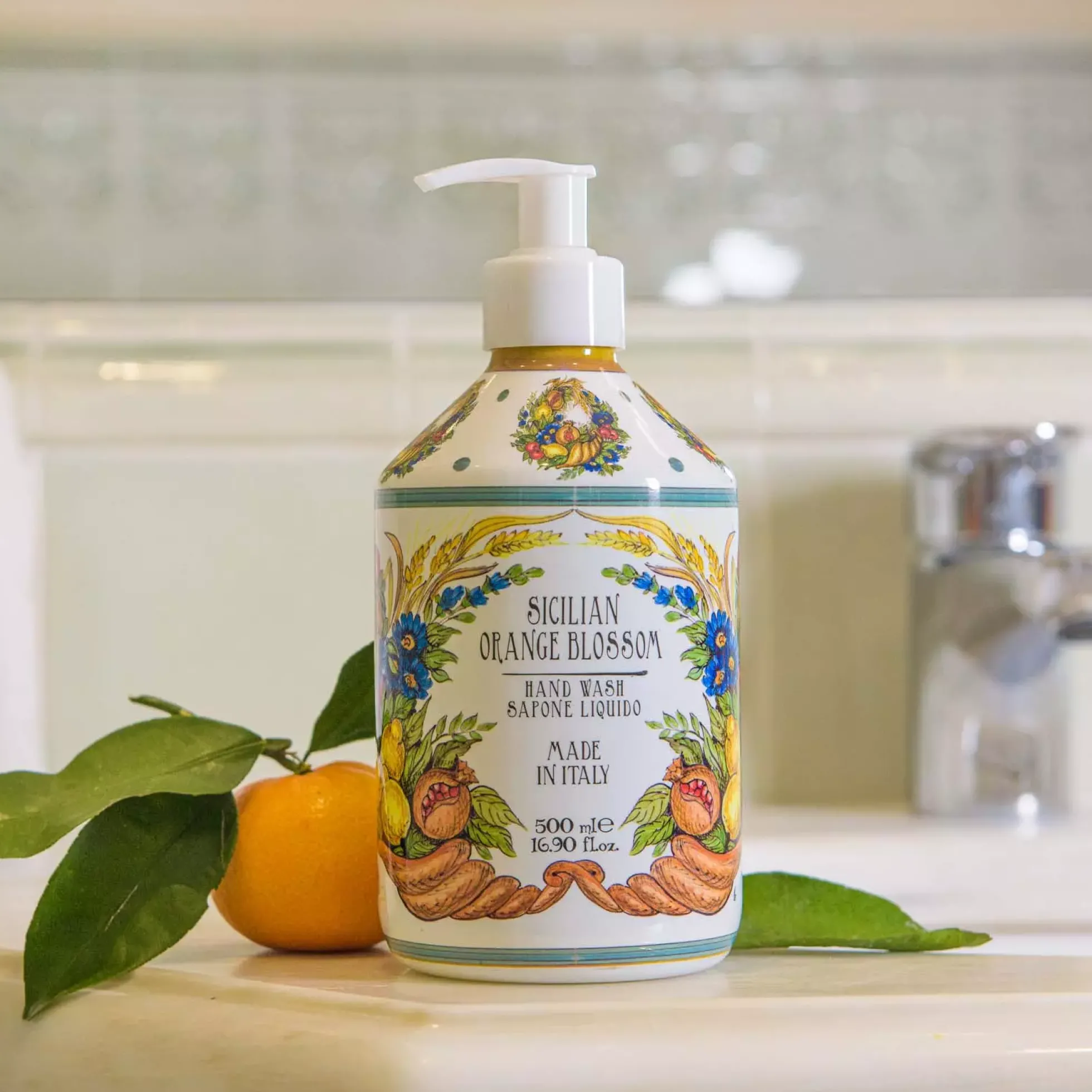 RudySicilian Orange Blossom Le Maioliche Hand Wash 500 ml