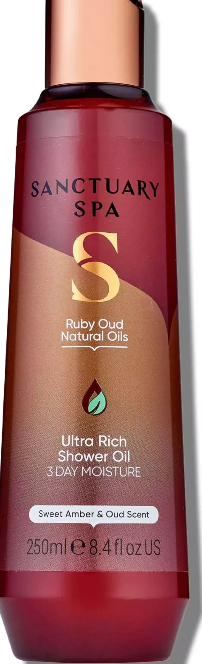 Sanctuary SpaRuby Oud Natural Oils Ultra Rich Shower Oil 250 ml