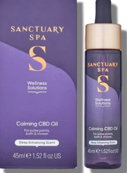 Sanctuary SpaWellness Solutions Calming CBD Oil 45 ml