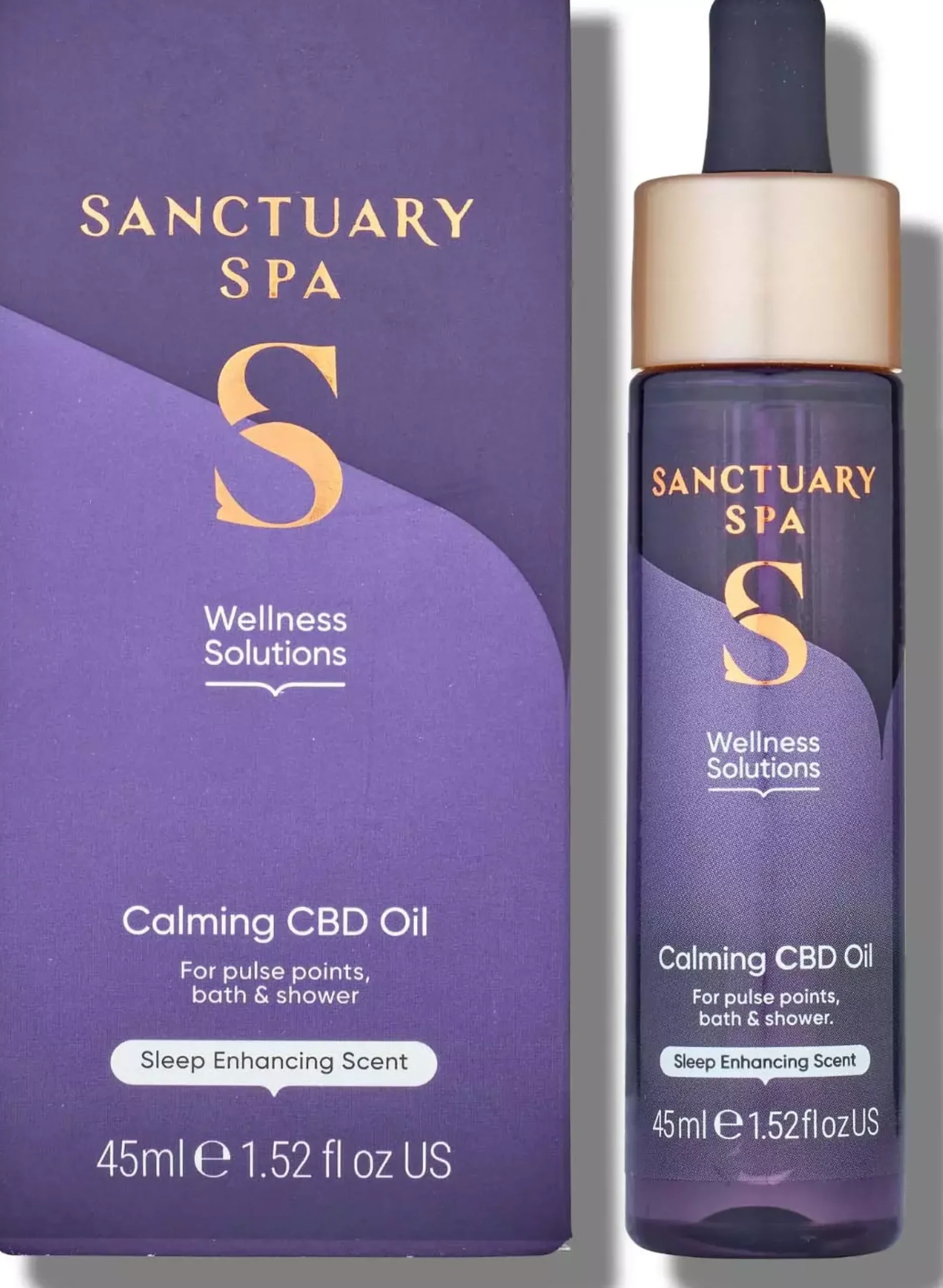 Sanctuary SpaWellness Solutions Calming CBD Oil 45 ml