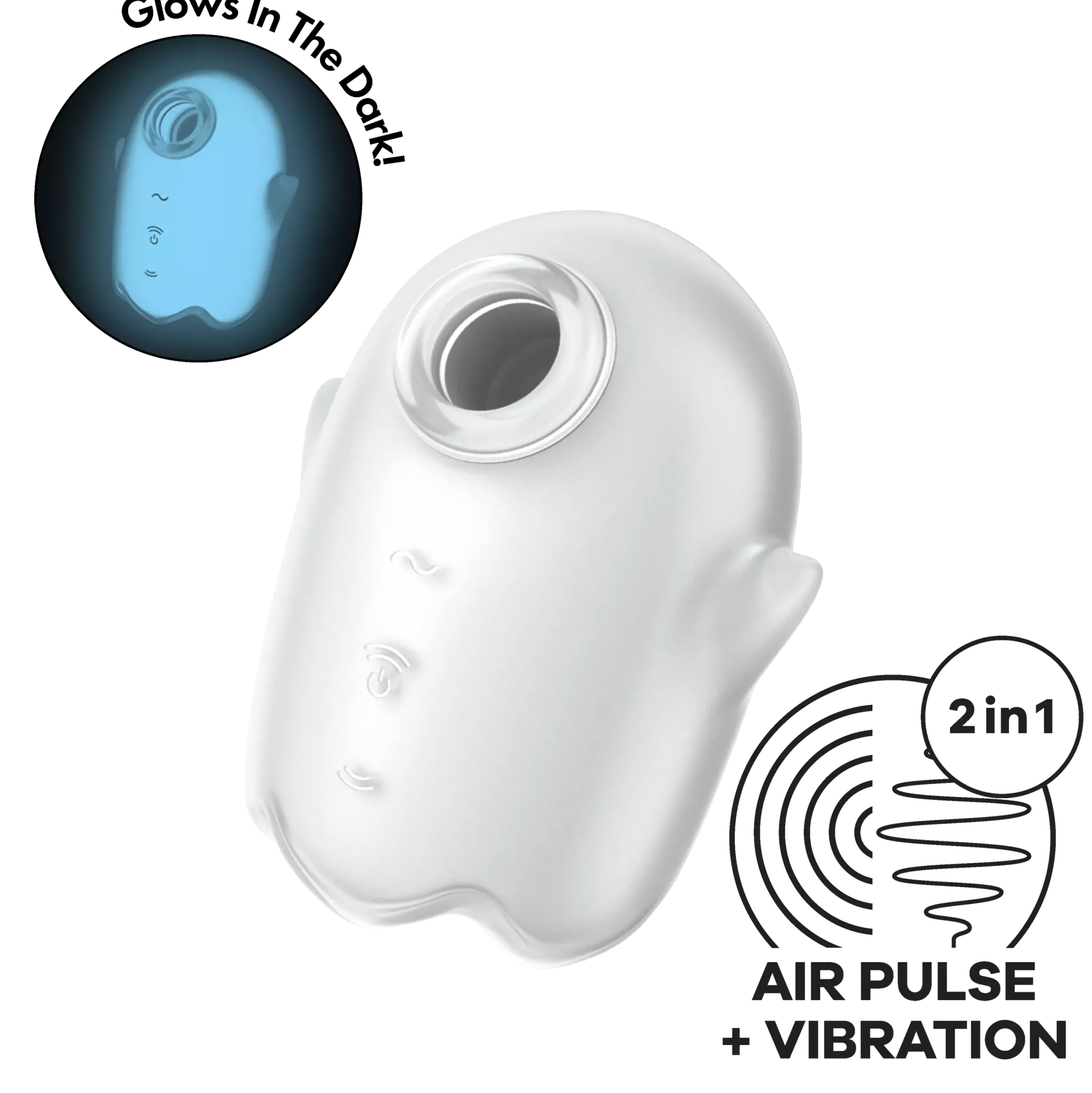 Satisfyer Glowing Ghost White