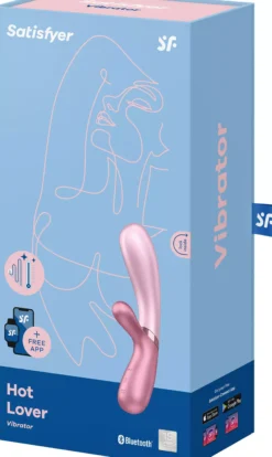 Satisfyer Hot Lover Incl. Bluetooth And App Pink/Dark Pink