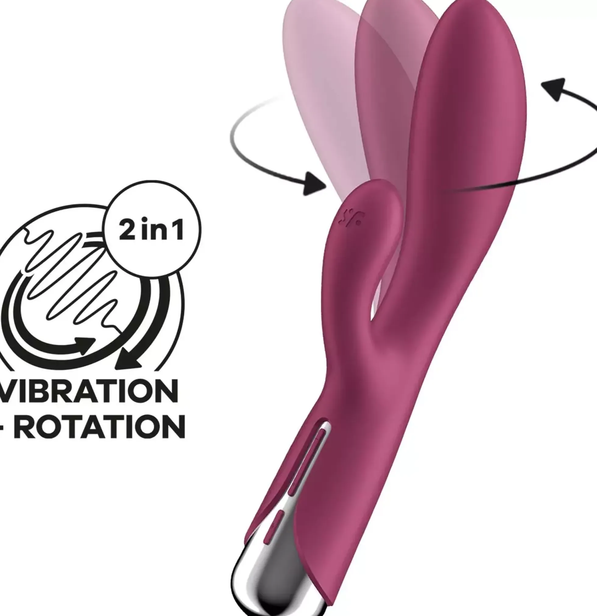 Satisfyer Spinning Rabbit 1 Red