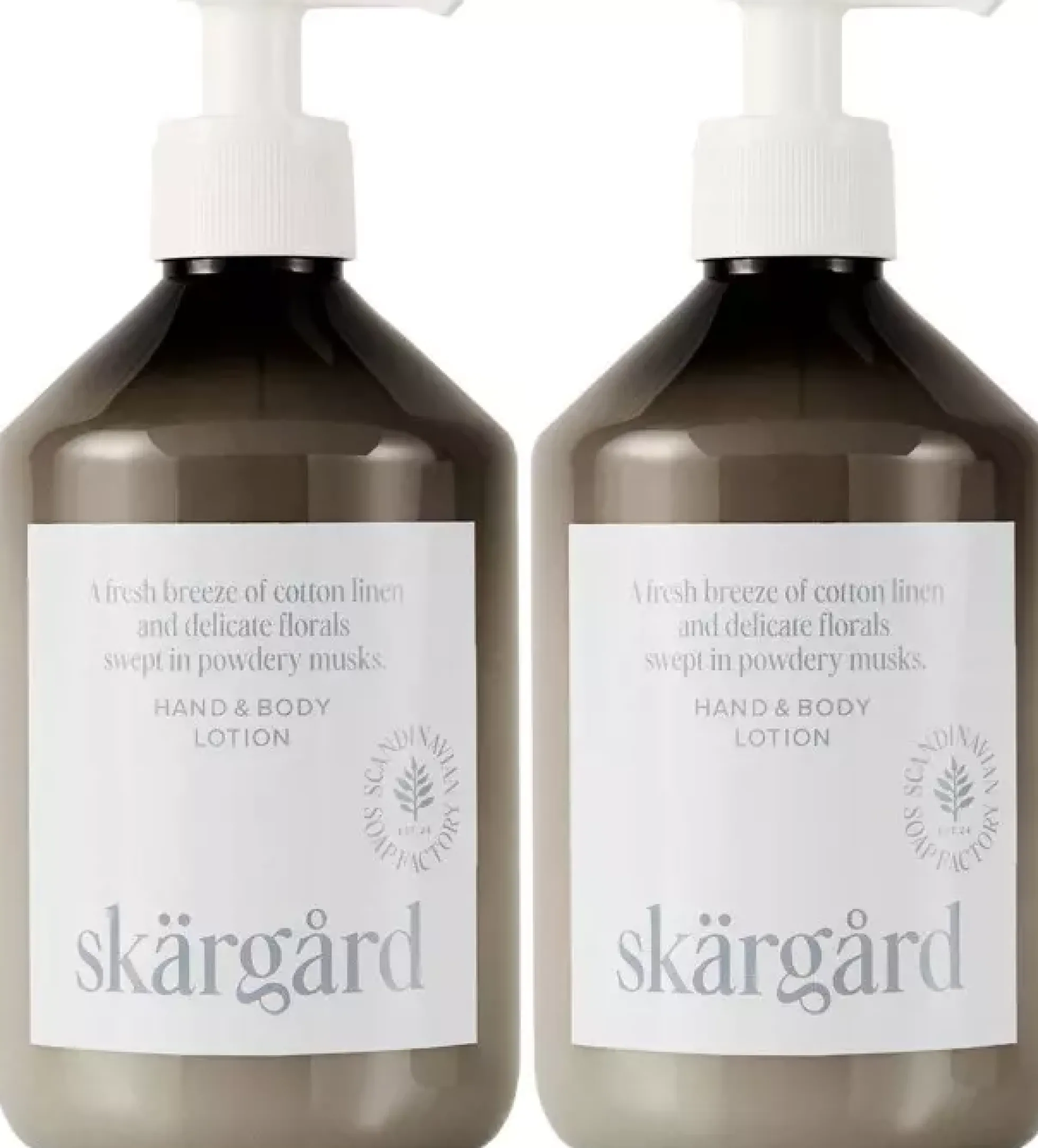 Scandinavian Soap FactorySkärgård Hand & Body Lotion 2 x 500 ml
