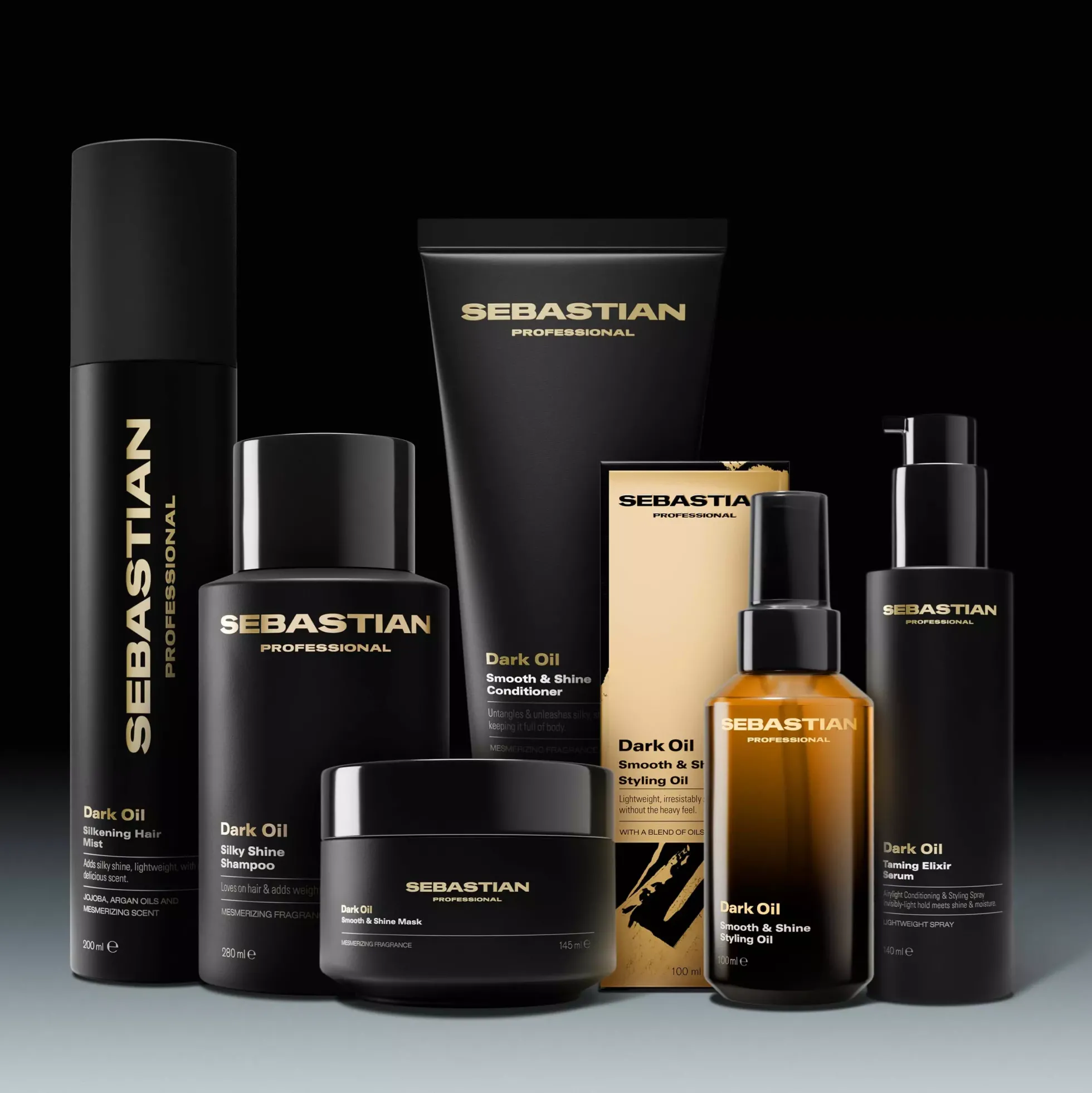 Sebastian ProfessionalDarkOil Taming Elixir Serum 140 ml
