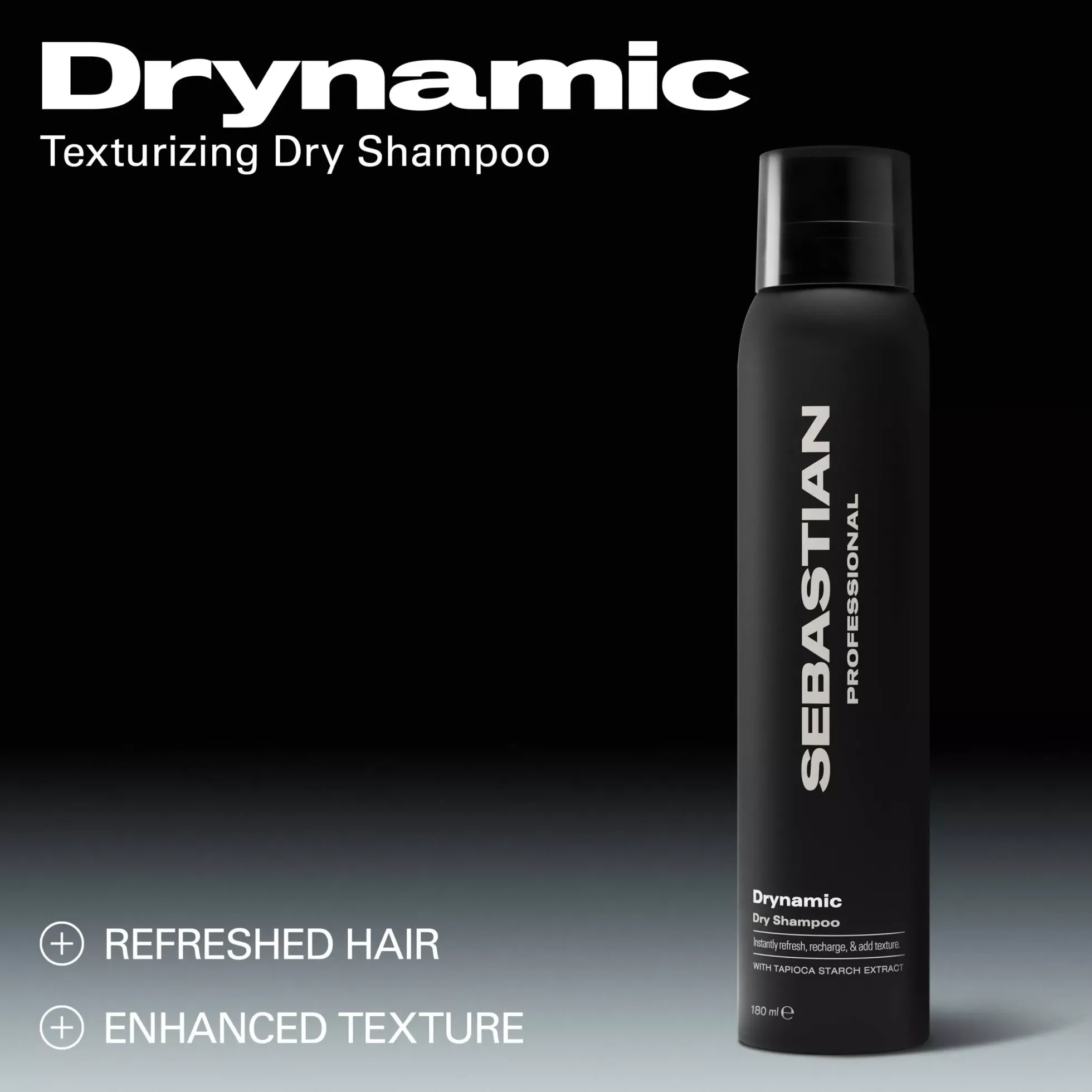Sebastian ProfessionalStyling and texture Drynamic+ Dry Shampoo 180 ml