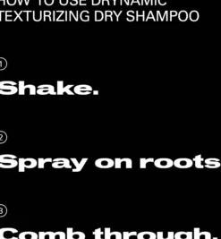 Sebastian ProfessionalStyling and texture Drynamic+ Dry Shampoo 180 ml