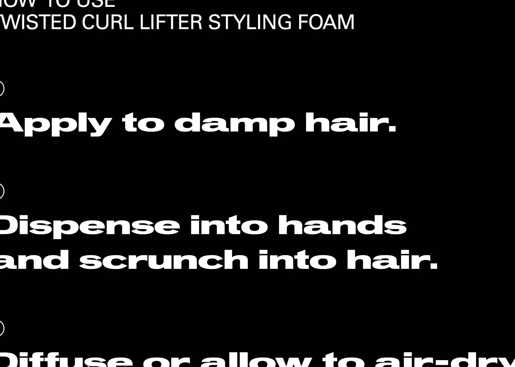 Sebastian ProfessionalTwisted Curl Lifter Styling Foam 200 ml