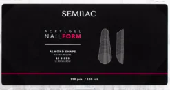SEMILAC Acrylgel Nail Form Almond