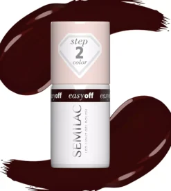SEMILAC Easy Off LED Light Gel Polish The Red Core