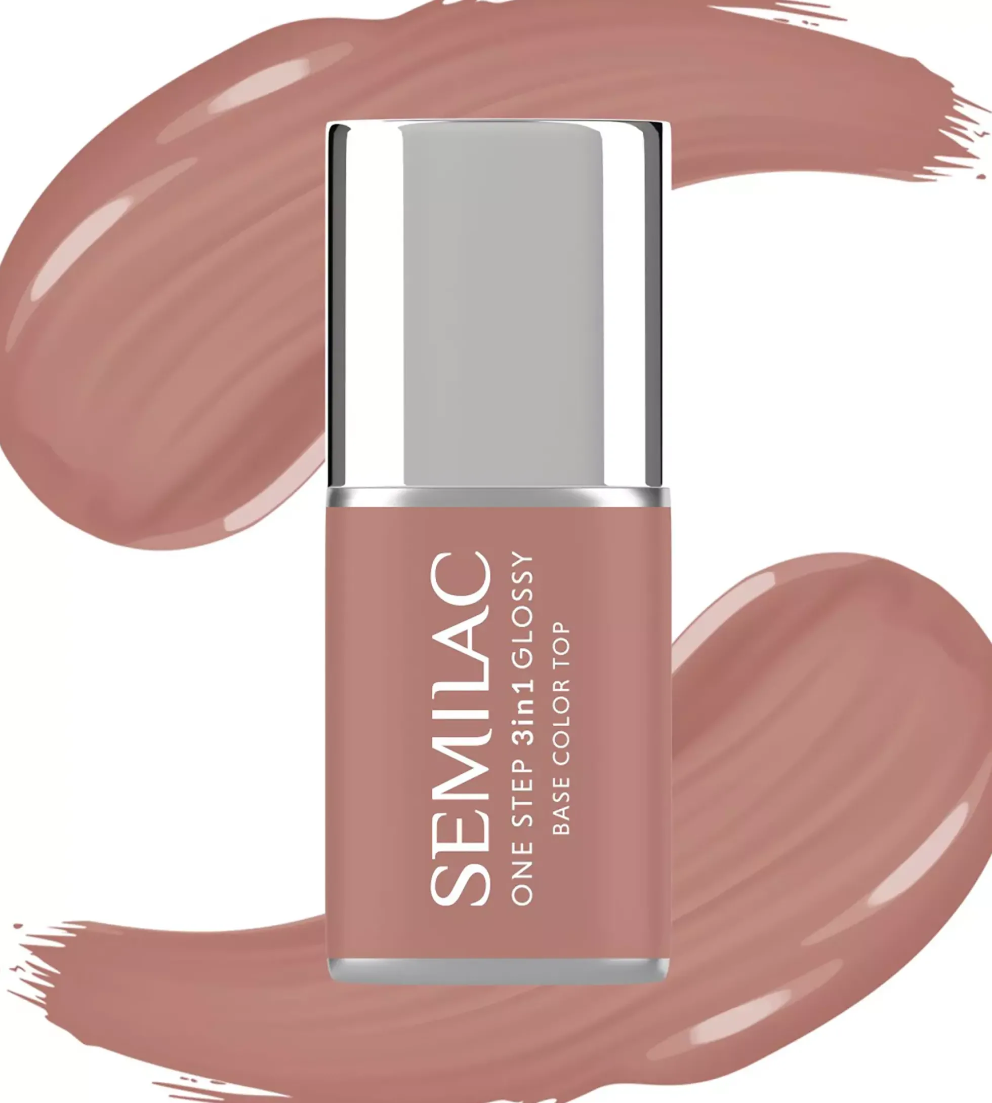 SEMILAC UV Gel Polish One Step 3in1 Glossy S210 French Beige