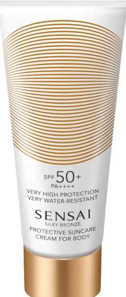 SensaiSilky Bronze Protective Cream Body SPF50+ 150 ml