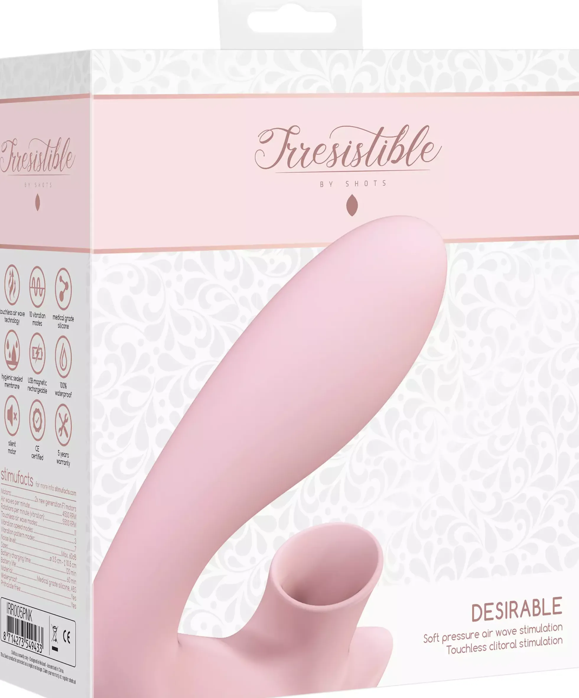 ShotsIrresistible Desirable Pink