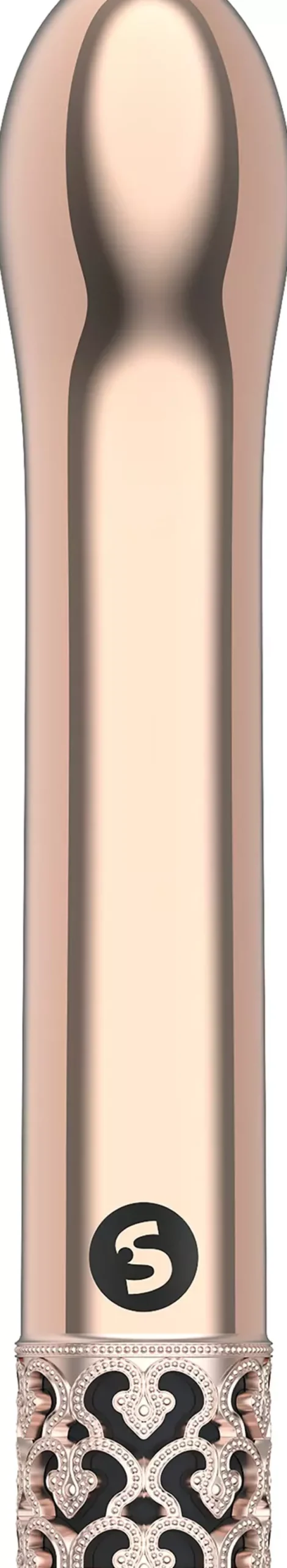 ShotsRoyal Gems Jewel Rechargeable ABS Bullet Rose Gold
