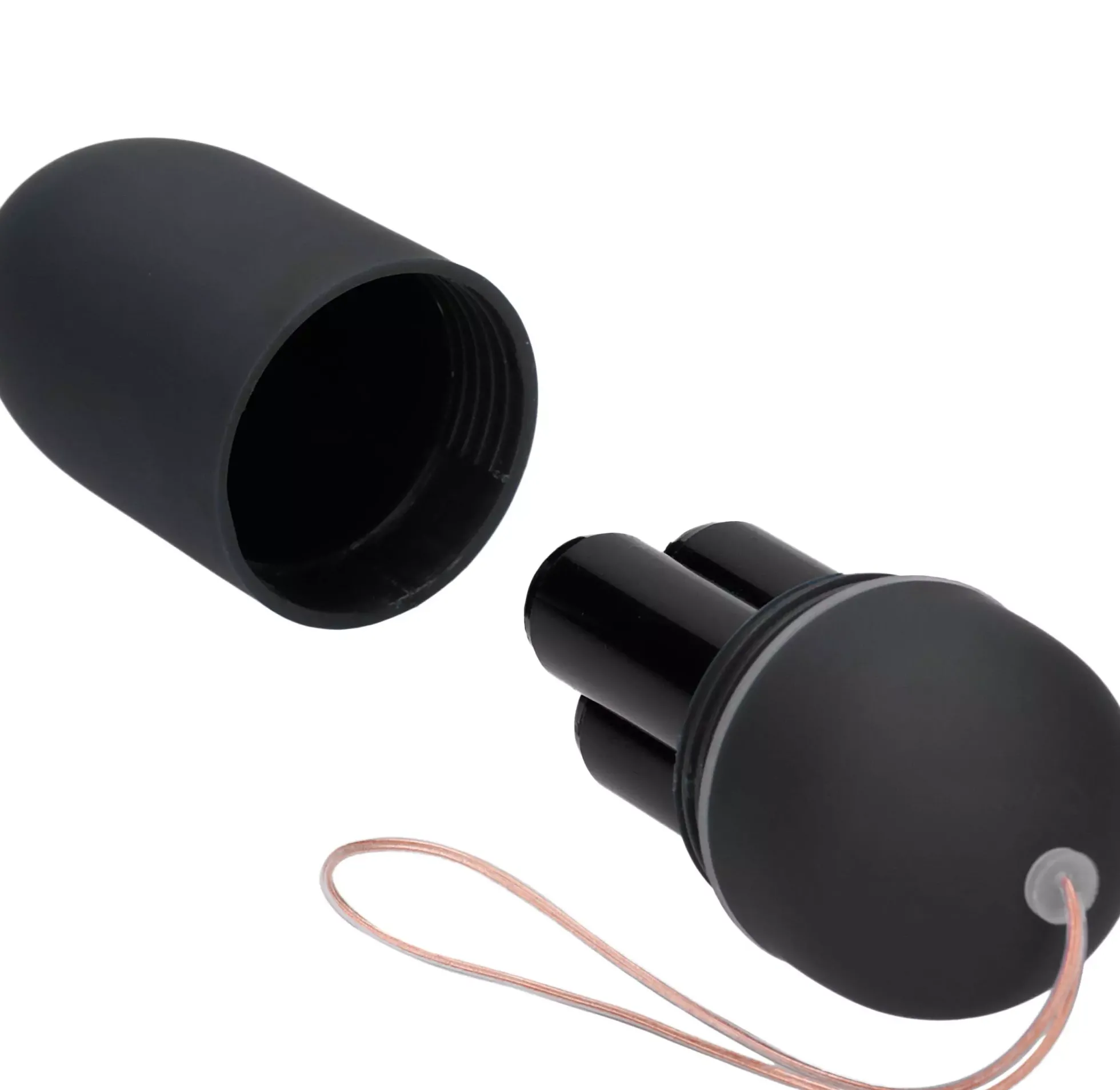 ShotsShots Toys 10 Speed Remote Vibrating Egg Big Black