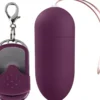 ShotsShots Toys 10 Speed Remote Vibrating Egg Big Purple