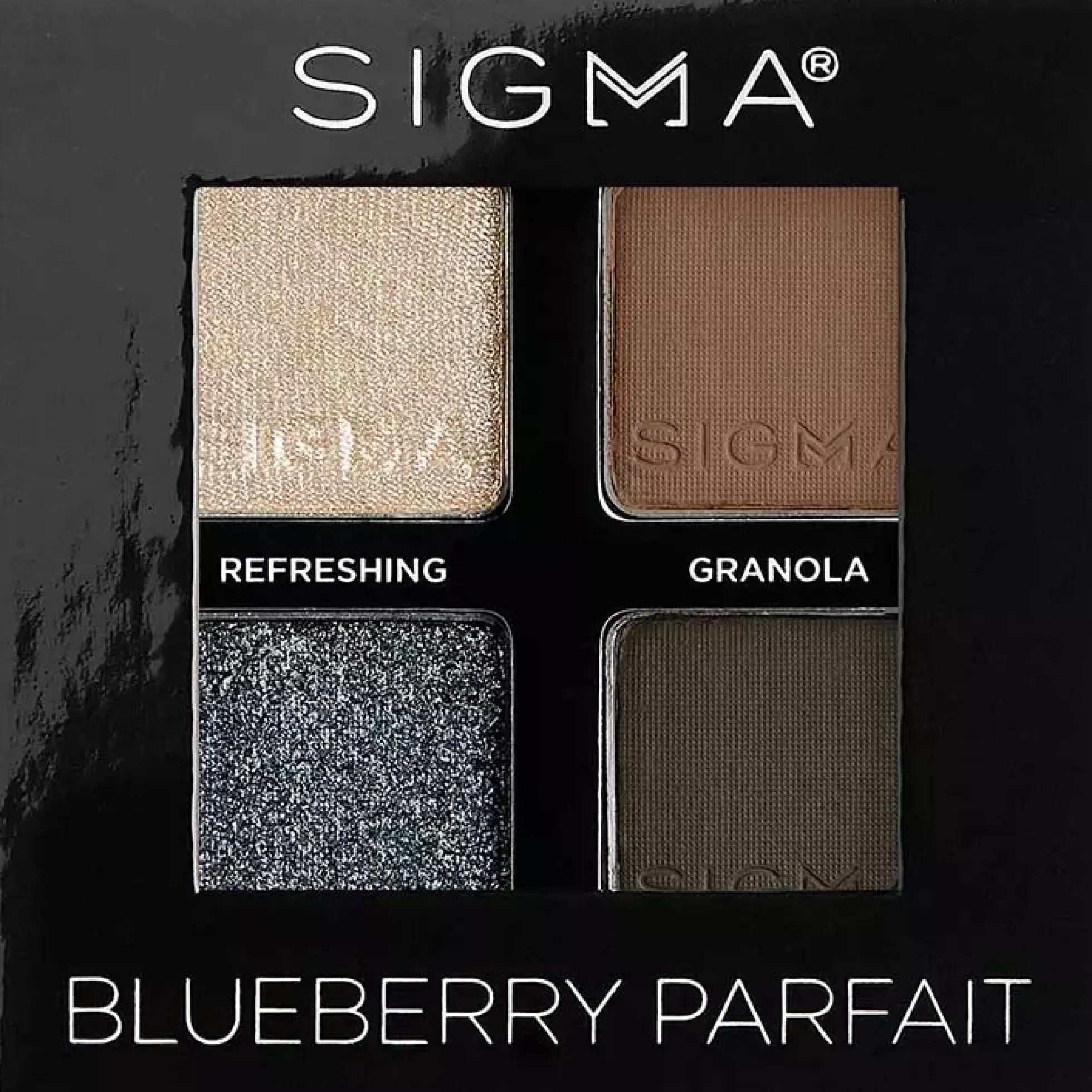 Sigma Beauty Eyeshadow Quad Blueberry Parfait