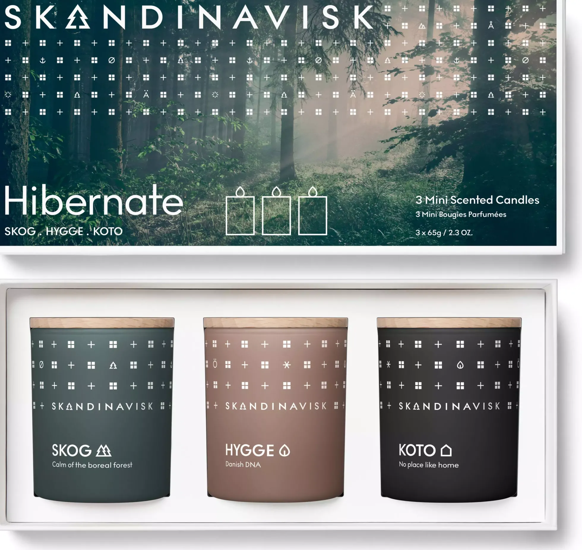 SkandinaviskHome Collection Mini Candle Gift Set