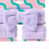 Soft Spell Headband & Wristband Set – Makeup Spa Set