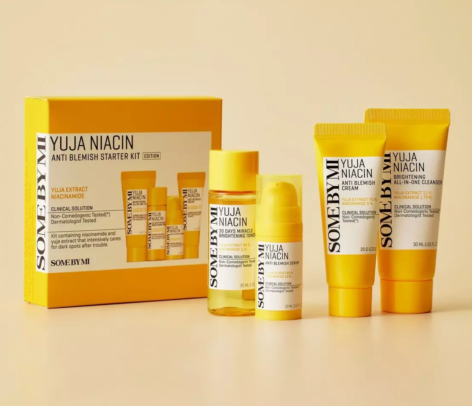SOME BY MI Yuja Niacin Anti Blemish Starter Kit