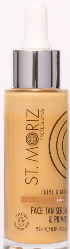 St Moriz Prime & Glow Face Tan Serum Light 25 ml