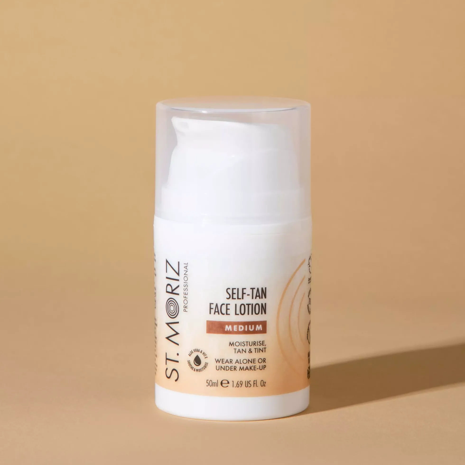 St Moriz Pro Self-Tan Face Lotion Medium 50 ml