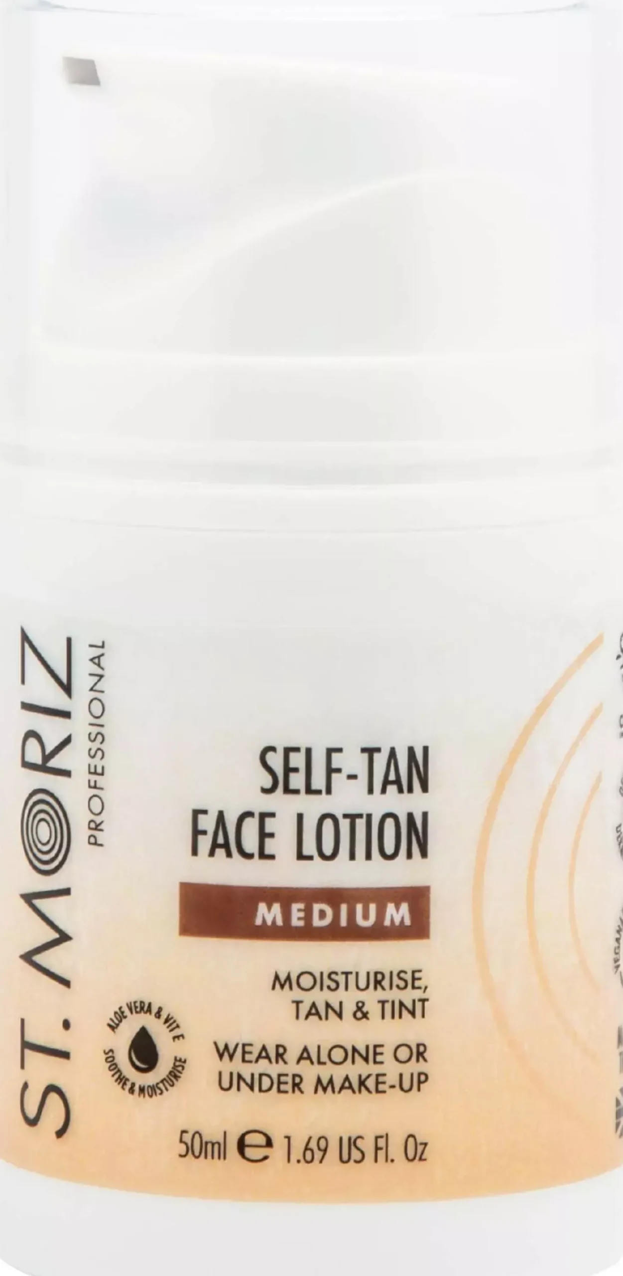 St Moriz Pro Self-Tan Face Lotion Medium 50 ml