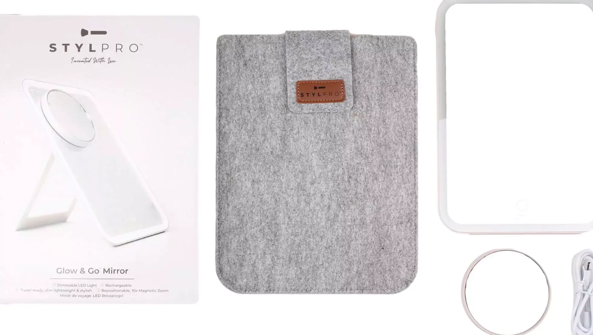 STYLPRO Glow & Go™ Travel Mirror
