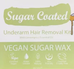 Sugar Coated Underarm & Arm Hair Removal Kit With Lemongrass 200 g