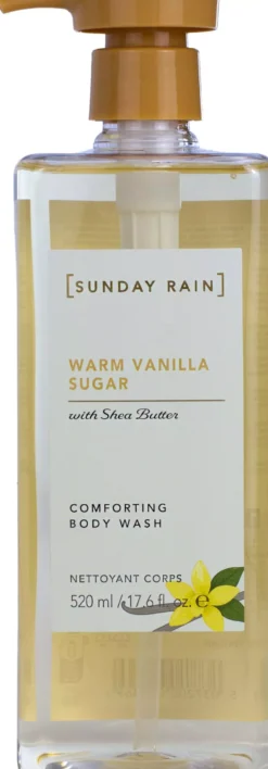 Sunday Rain Body Wash Warm Vanilla Sugar 520 ml