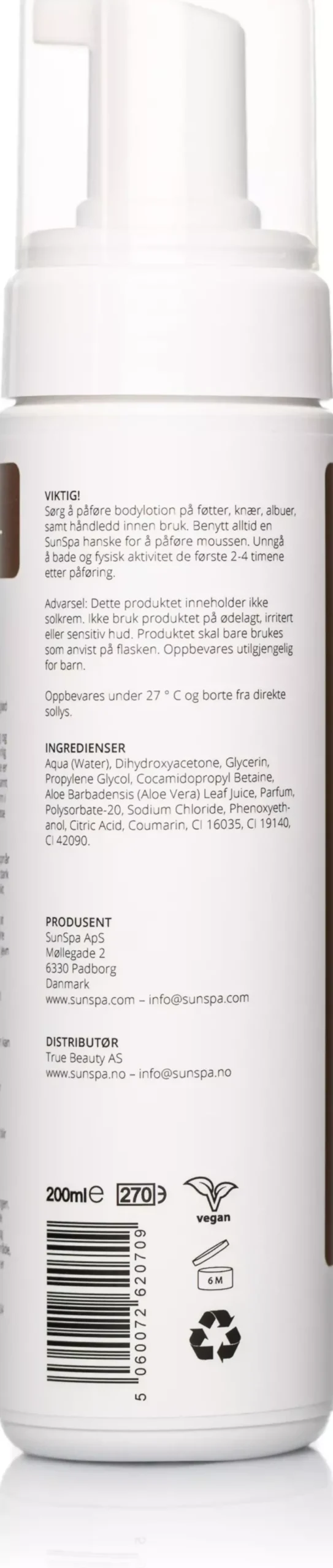 SunspaHedda Skoug X SunSpa Glow Tanning Mousse Medium