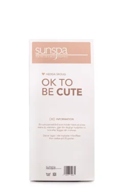 SunspaHedda Skoug X SunSpa OK To Be Cute Headband Beige