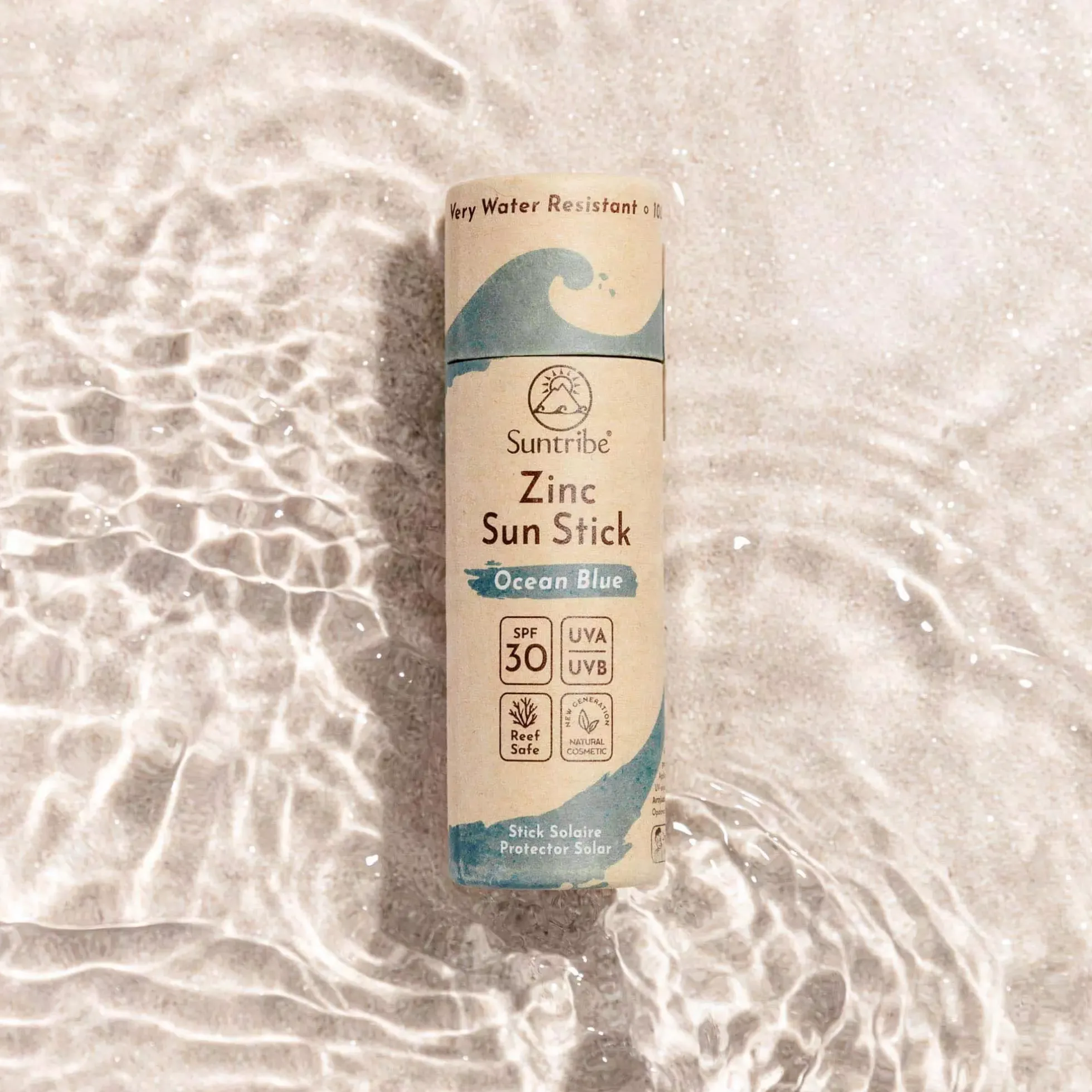 SuntribeActive & Sports Suntribe All Natural Sport Zinc Stick Spf 30 Ocean Blue