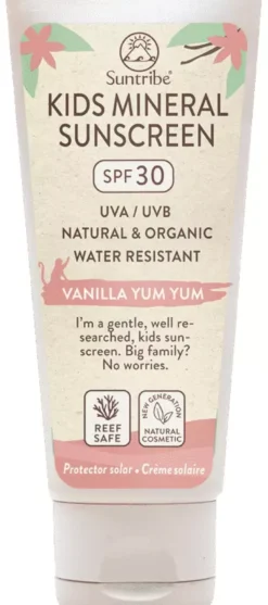 SuntribeSun Care Suntribe All Natural Mineral Kids Vanilla Sunscreen Spf 30
