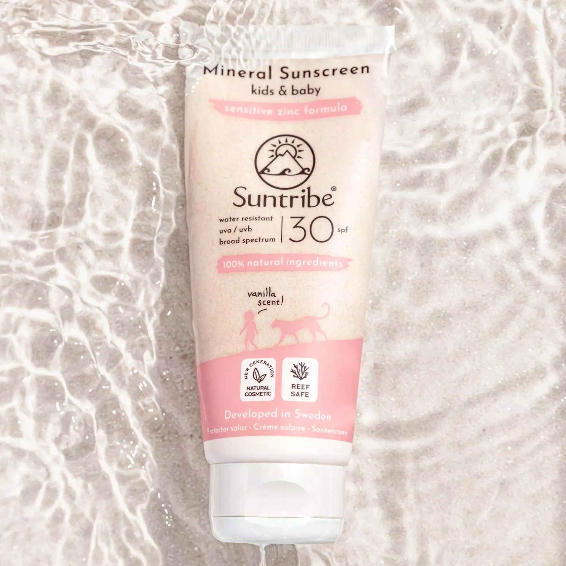 SuntribeSun Care Suntribe All Natural Mineral Kids Vanilla Sunscreen Spf 30