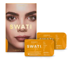 SWATI Cosmetics 1 Month Lenses Honey