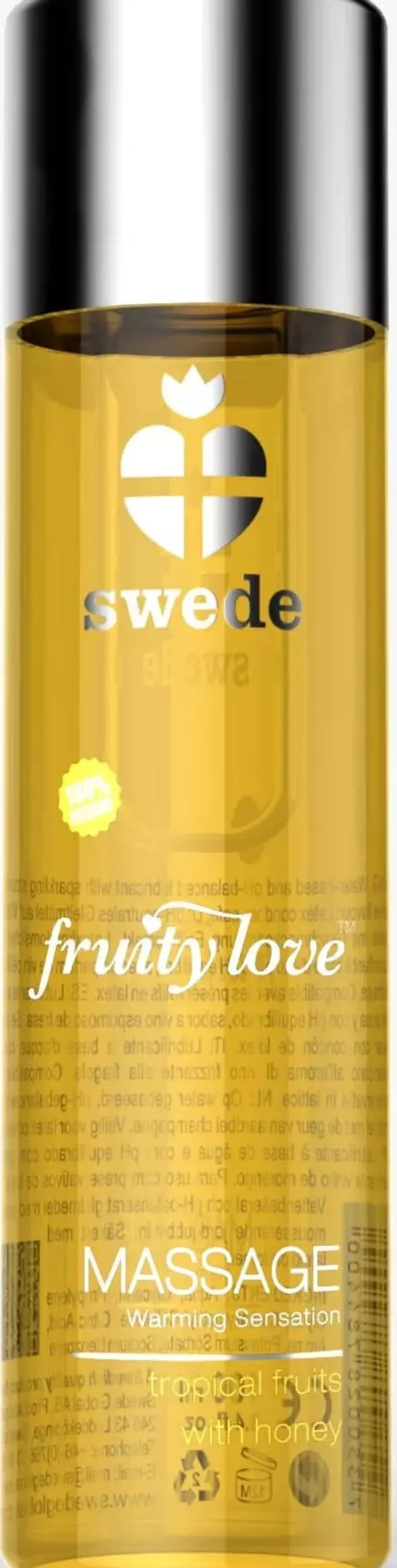 SwedeFruity Love Massage Tropical Fruity with Honey 120 ml