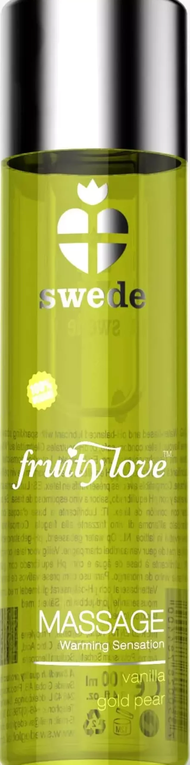 SwedeFruity Love Massage Vanilla Gold Pear 120 ml