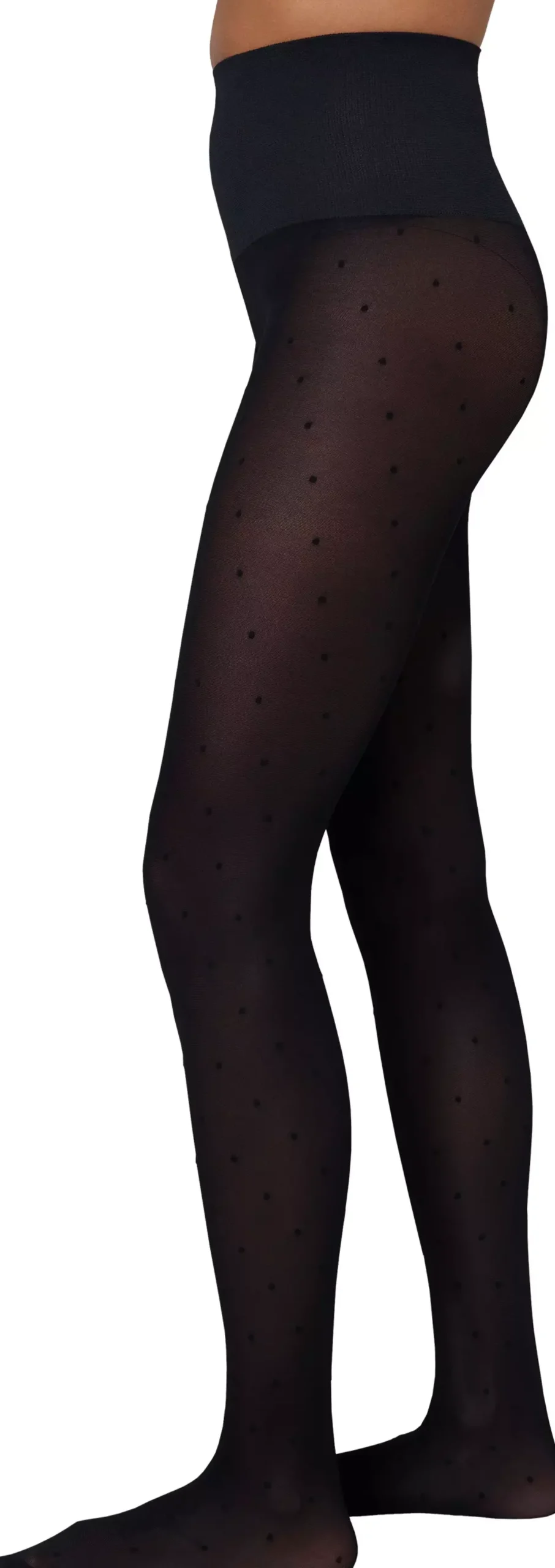 Swedish Stockings Doris Dot Tights Black S