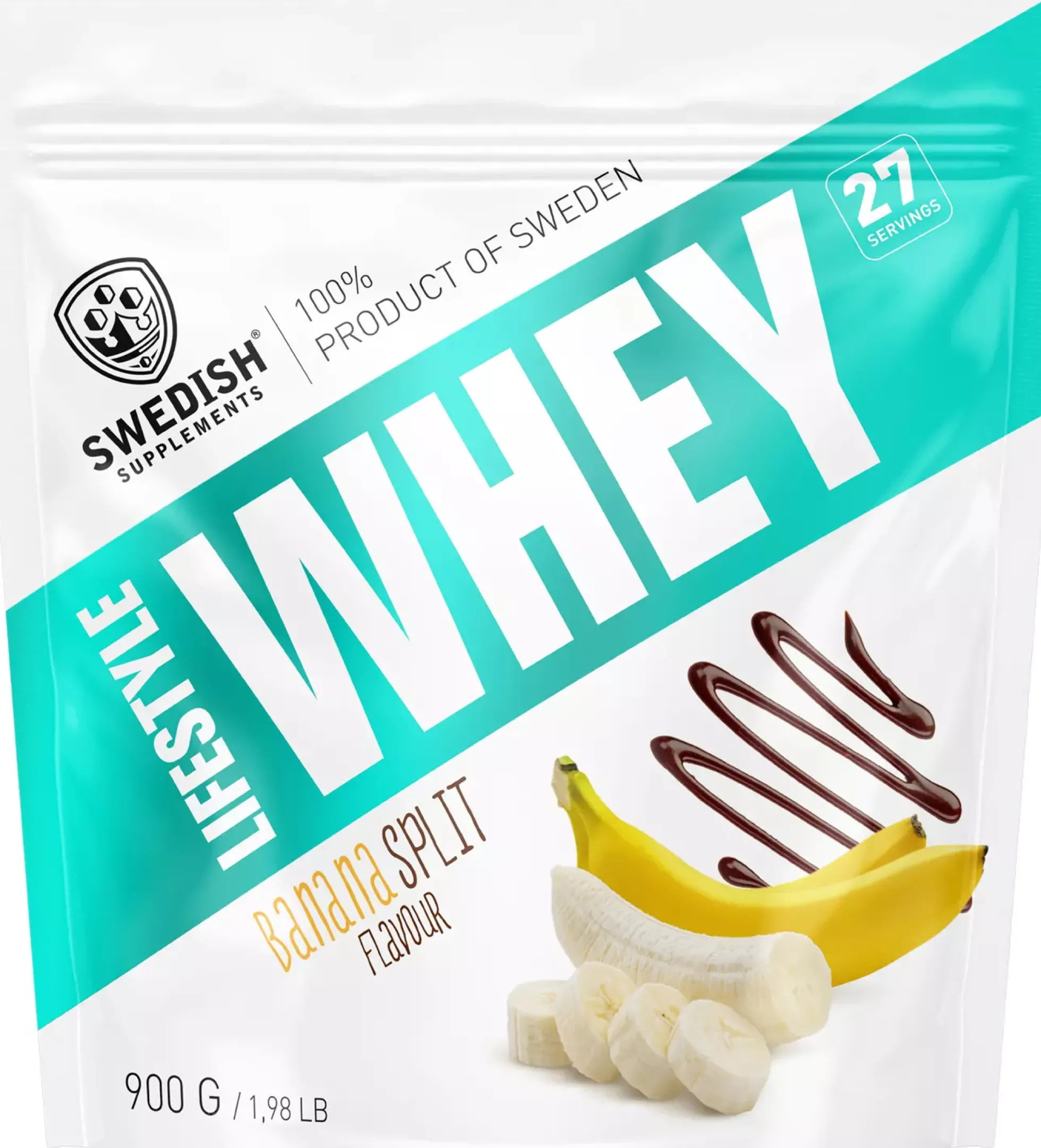 Swedish Supplements Lifestyle Whey Banana split 900 g