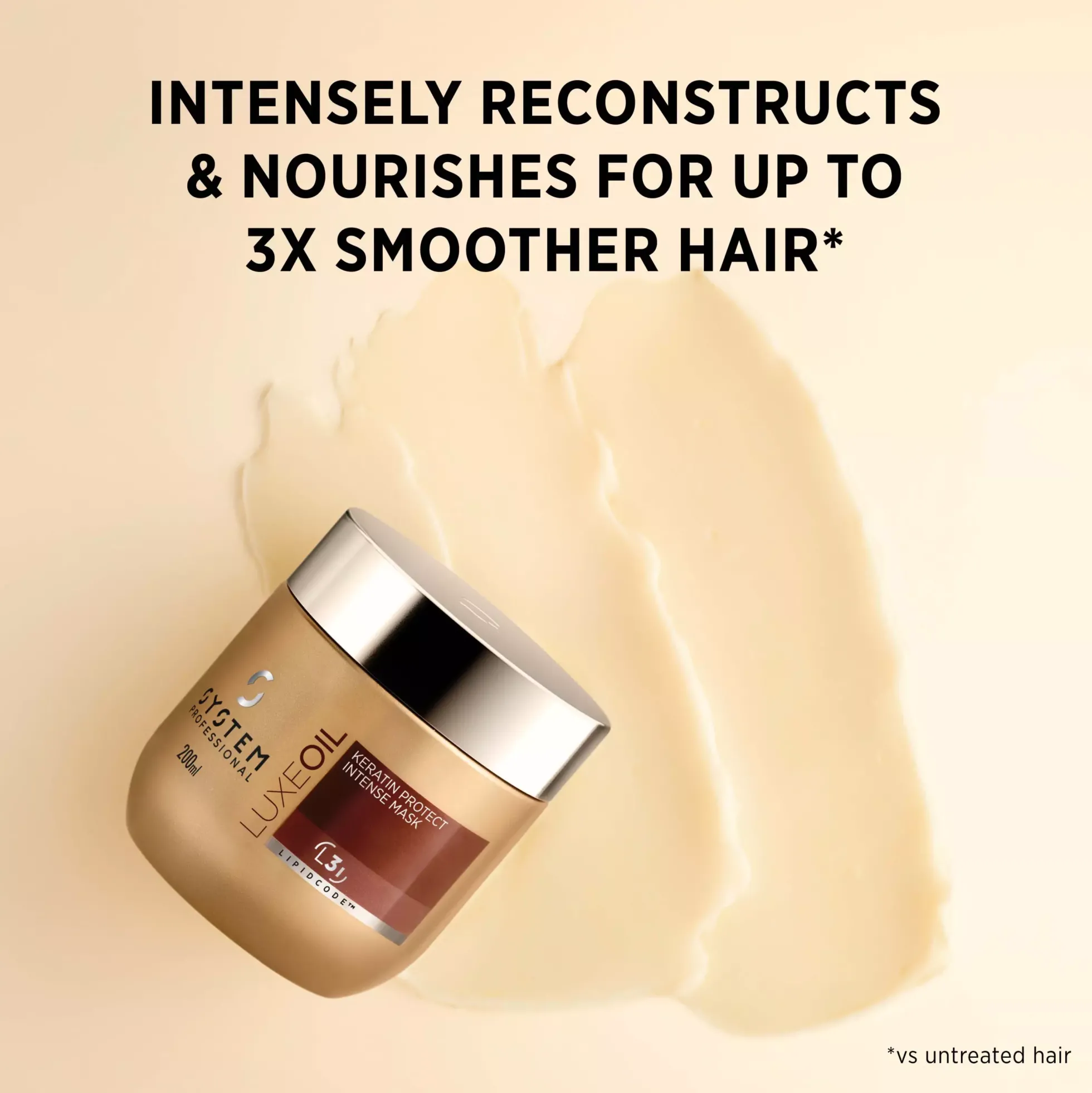 System ProfessionalLuxeOil Keratin Protect Intense Mask 400 ml