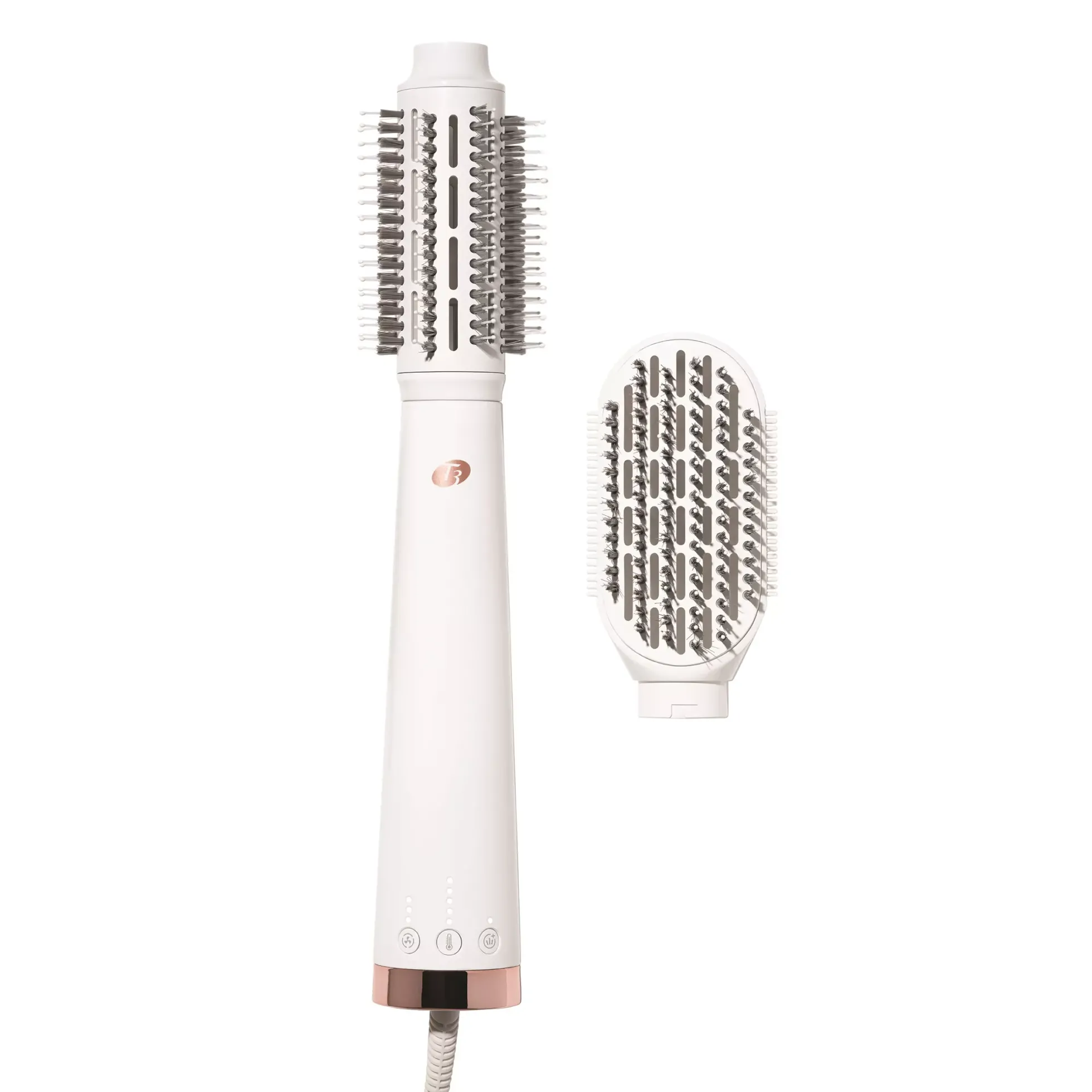 T3 AireBrush Duo Interchangeable Hot Air Blow Dry Brush