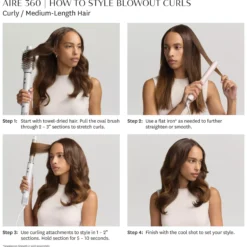 T3 Aire 360 Ceramic Air Styler Blowout Kit