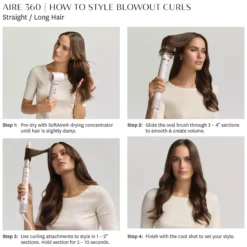 T3 Aire 360 Ceramic Air Styler Blowout Kit
